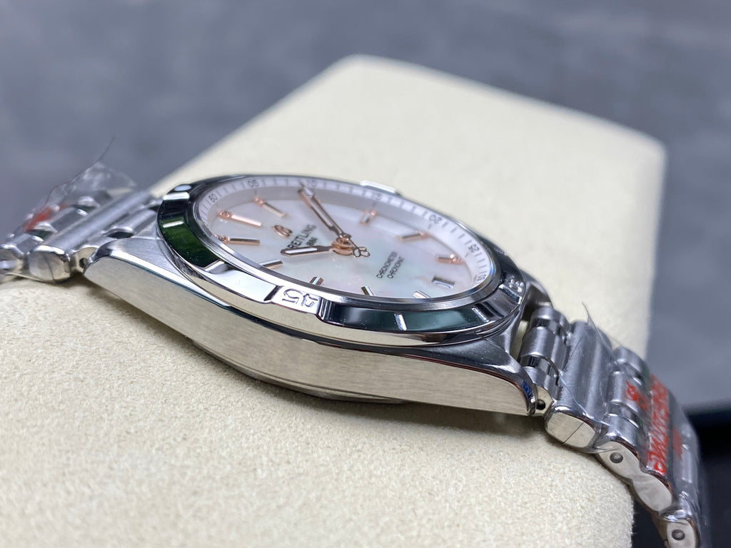 CHRONOMAT AUTOMATIC 36 STEEL CASE MOTHER OF PEARL DIAL