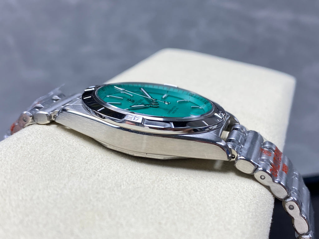 CHRONOMAT AUTOMATIC 36 STEEL CASE PEPPERMINT DIAL