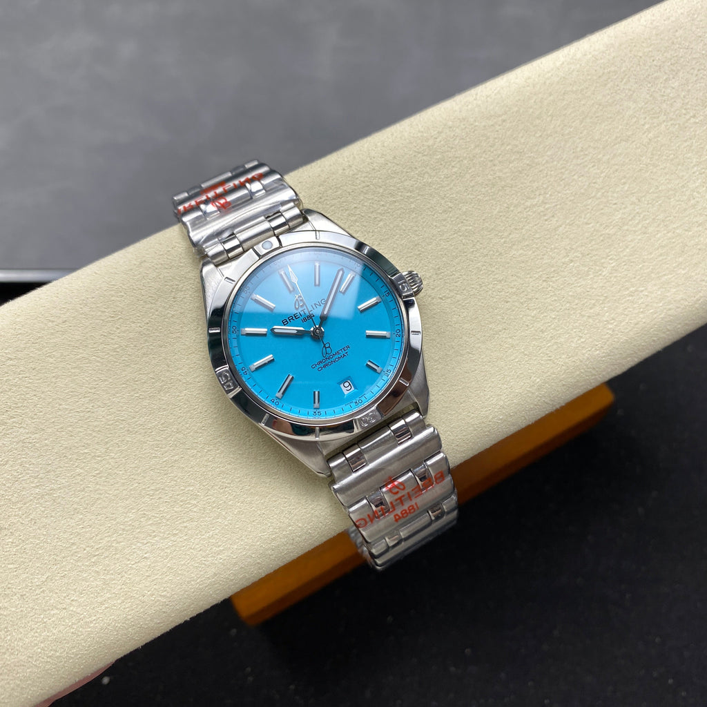CHRONOMAT AUTOMATIC 36 STEEL CASE BLUE DIAL