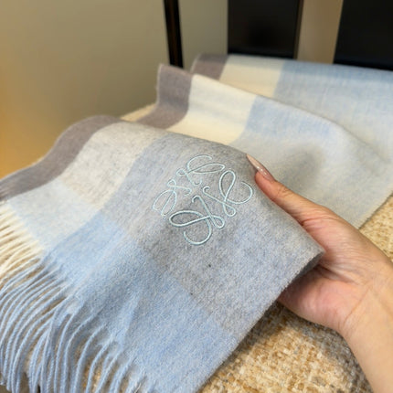 LOEWE 26S SCARF 180 IN CASHMERE WOOL 196361