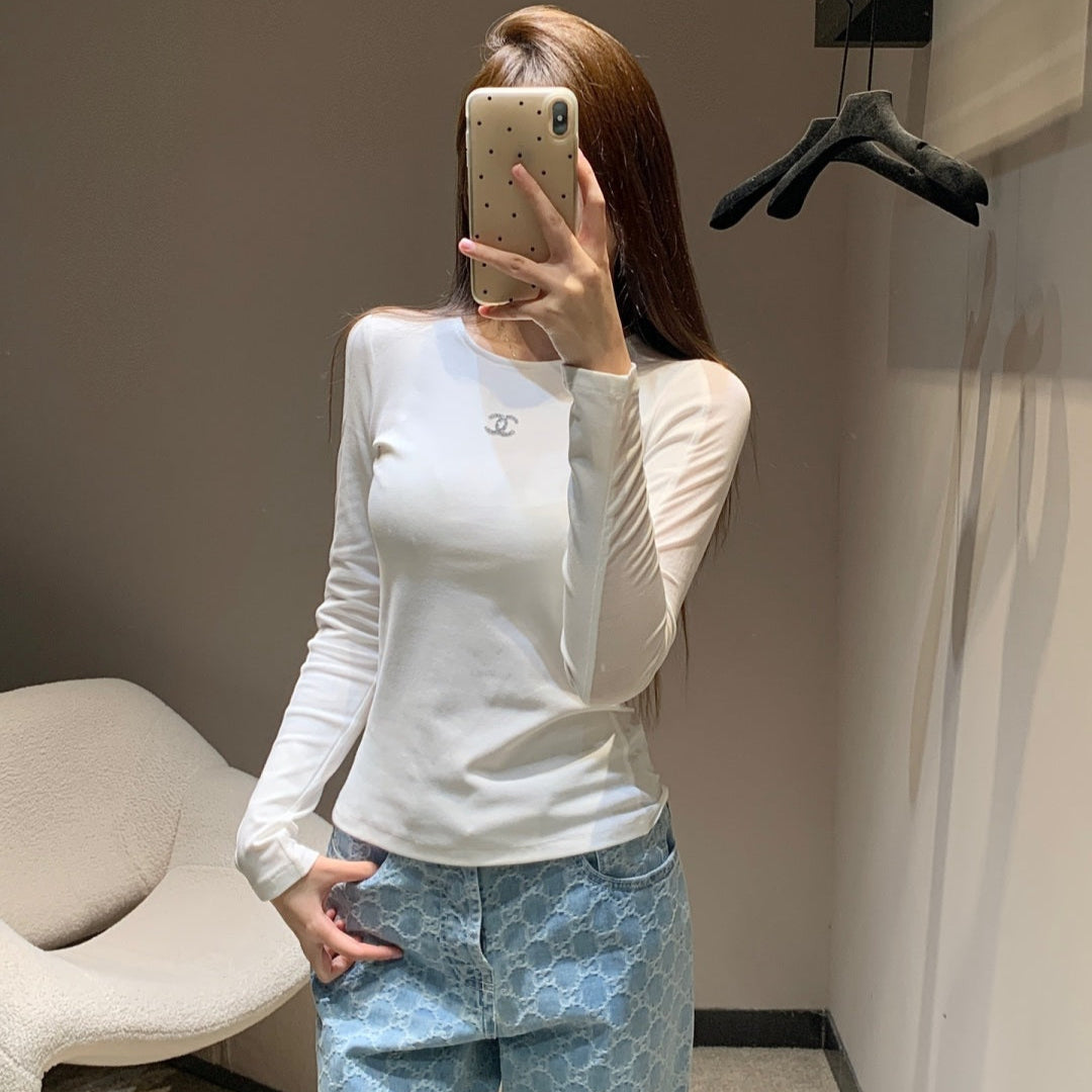 CHANEL 25S LONG-SLEEVE T-SHIRT STYLE 122