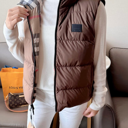 BURBERRY 25S REVERSIBLE PUFFER VEST 166