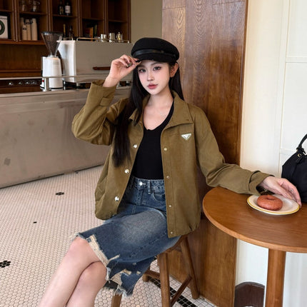 PRADA 25S STAND-COLLAR JACKET 370