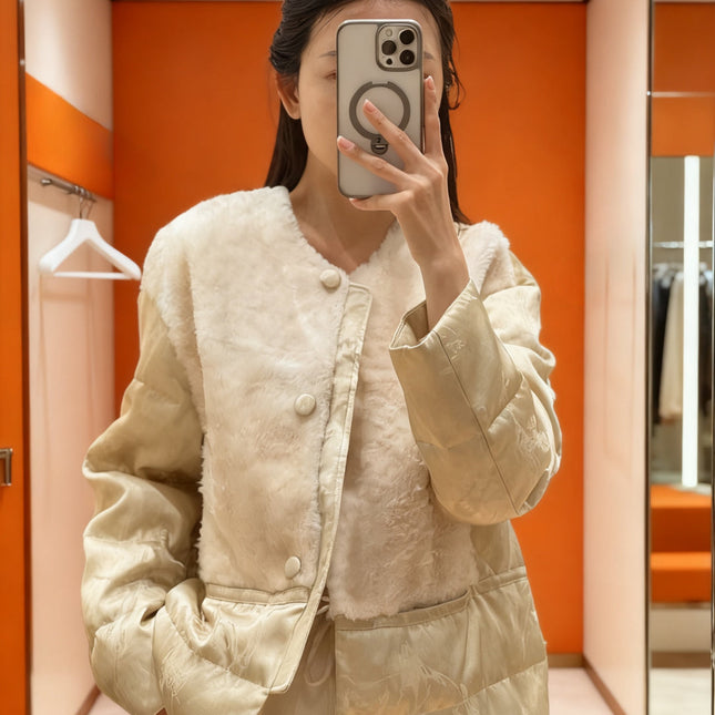 HERMES 25S MINK FUR JACKET 462