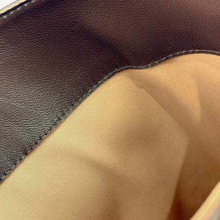 VALENTINO 25S HIGH-CUT SIGNATURE LOGO BOOTS 60 MM IN BROWN CALFSKIN WITH GOLD HARDWARE