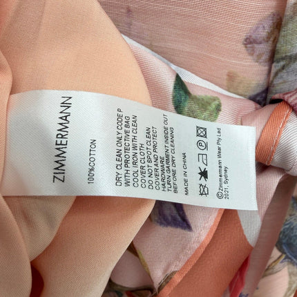ZIMMERMANN 26S PATTERNED JUMPSUIT SET STYLE 132