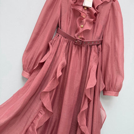 ZIMMERMANN 26S RUFFLED MAXI DRESS STYLE 130