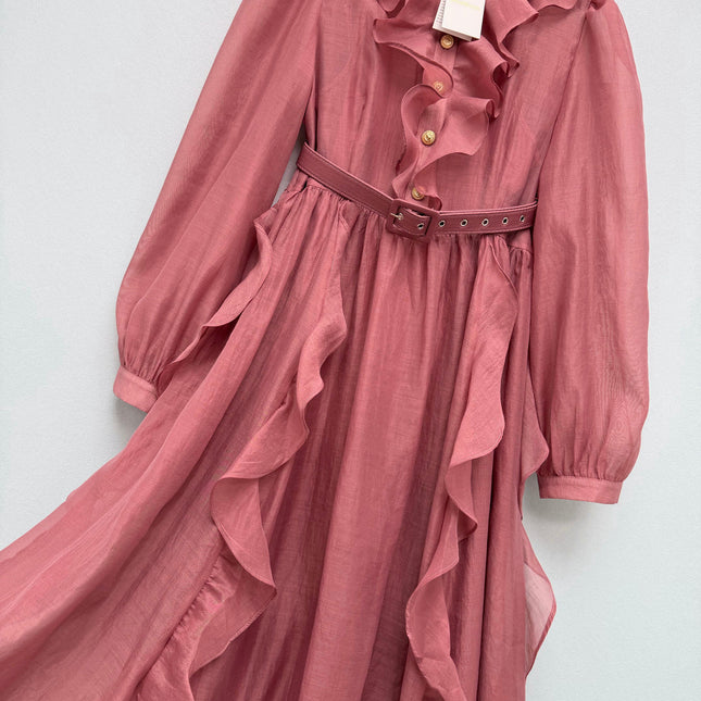 ZIMMERMANN 26S RUFFLED MAXI DRESS STYLE 130
