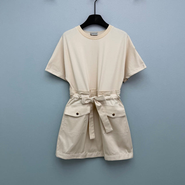MONCLER 26S T-SHIRT DRESS 655