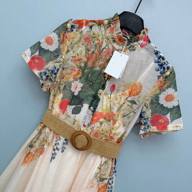 ZIMMERMANN 26S PATTERNED DRESS STYLE 101
