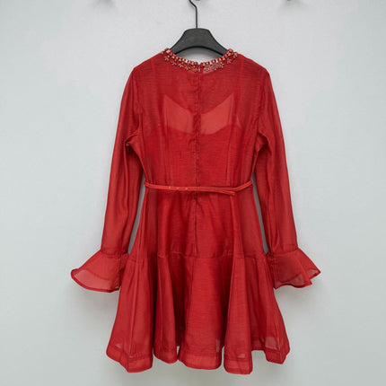 ZIMMERMANN 26S BEADED NECK DRESS STYLE 22