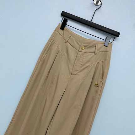 CELINE 26S HIGH-WAIST WIDE-LEG PANTS 401