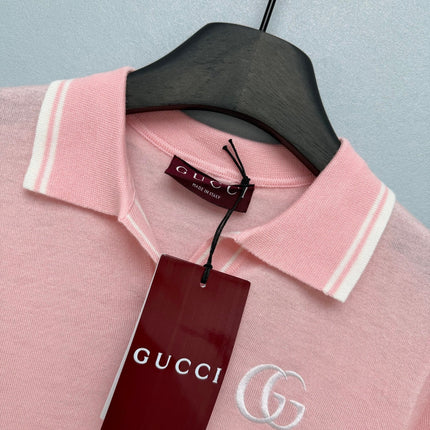GUCCI 26S KNIT POLO SHIRT 364