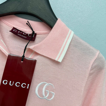 GUCCI 26S KNIT POLO SHIRT 364