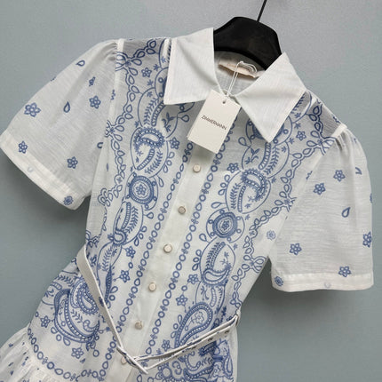 ZIMMERMANN 26S SHIRT DRESS STYLE 196