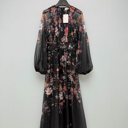 ZIMMERMANN 26S LONG SLEEVE MAXI DRESS STYLE 192