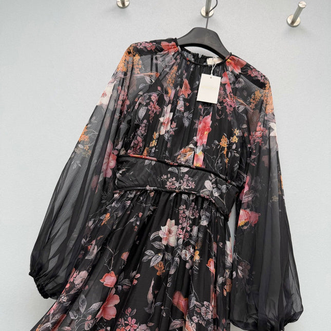 ZIMMERMANN 26S LONG SLEEVE MAXI DRESS STYLE 192