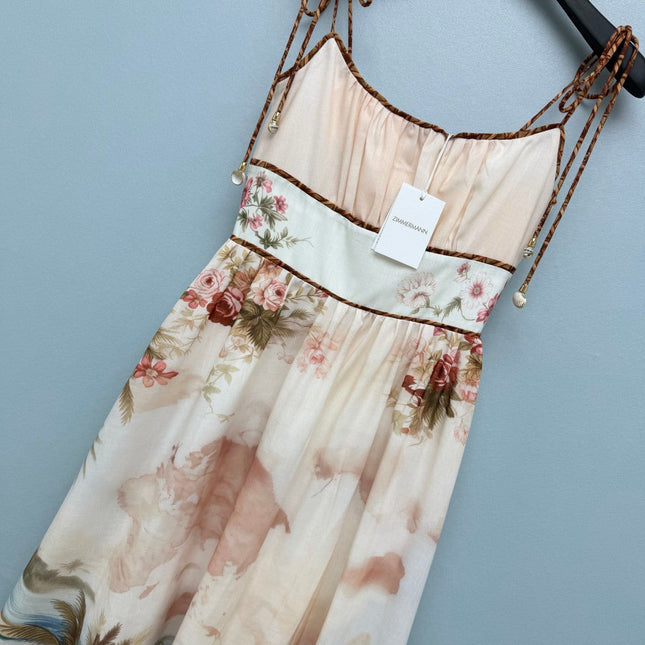 ZIMMERMANN 26S COASTAL SCENIC MIDI DRESS STYLE 189
