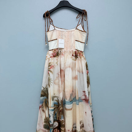 ZIMMERMANN 26S COASTAL SCENIC MIDI DRESS STYLE 189