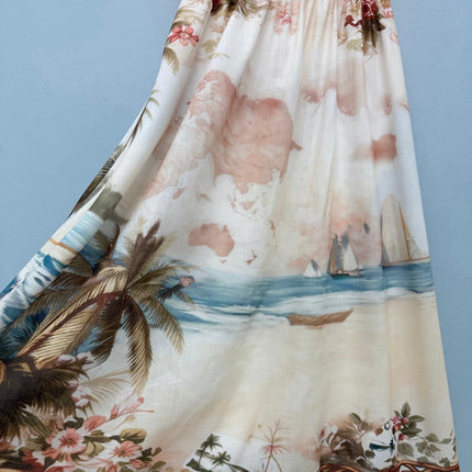 ZIMMERMANN 26S COASTAL SCENIC MIDI DRESS STYLE 189
