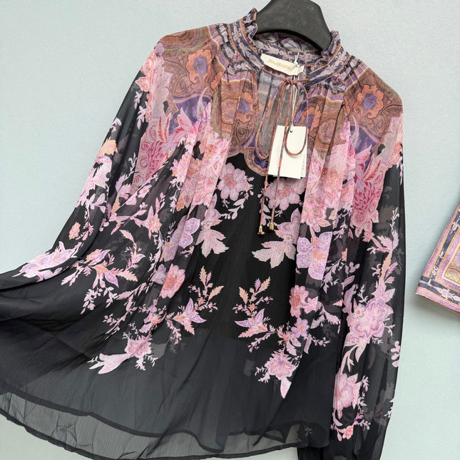 ZIMMERMANN 26 SHIRT AND SHORTS SET STYLE 231