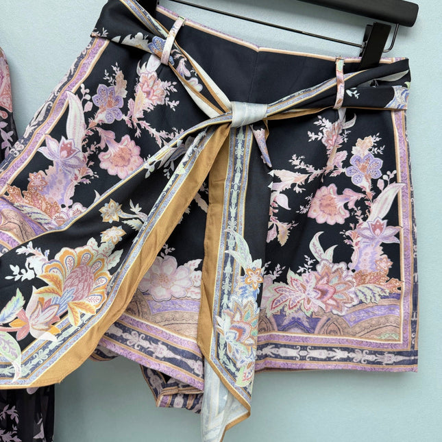 ZIMMERMANN 26 SHIRT AND SHORTS SET STYLE 231
