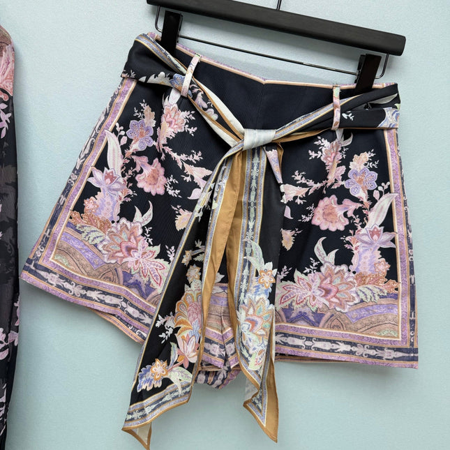 ZIMMERMANN 26 SHIRT AND SHORTS SET STYLE 231