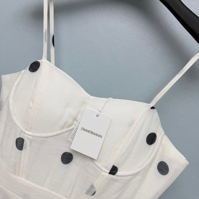 ZIMMERMANN 26 POLKA DOT SLIP DRESS STYLE 228