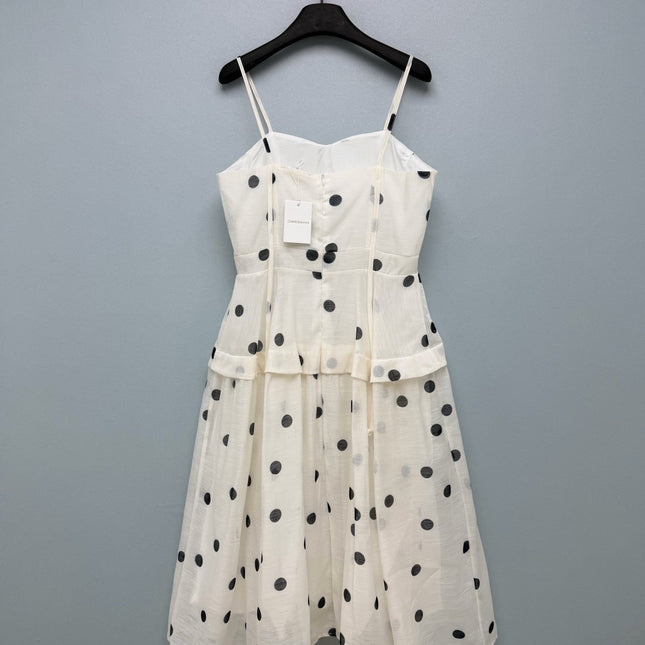 ZIMMERMANN 26 POLKA DOT SLIP DRESS STYLE 228