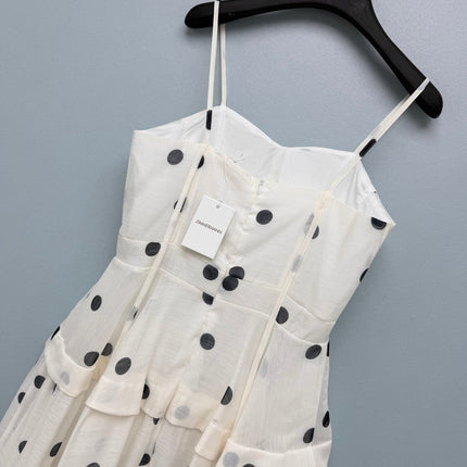 ZIMMERMANN 26 POLKA DOT SLIP DRESS STYLE 228