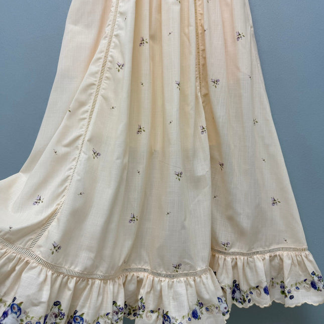ZIMMERMANN 26 FLORAL TIE STRAP MIDI DRESS STYLE 224