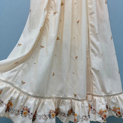 ZIMMERMANN 26 FLORAL TIE STRAP MIDI DRESS STYLE 223