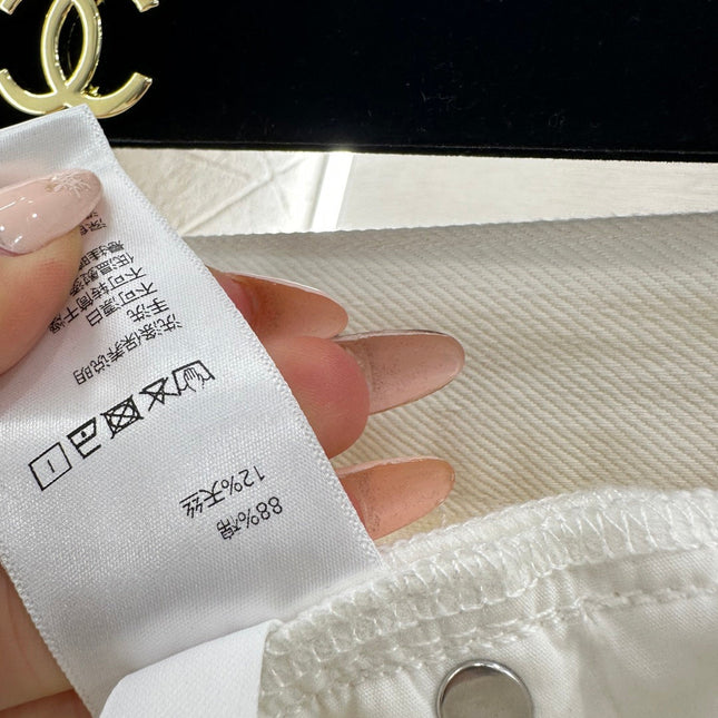 HERMES 25S HIGH-WAIST STRAIGHT JEANS 353
