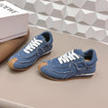 LOEWE 26S FLOW RUNNER SNEAKER IN BLUE DENIM