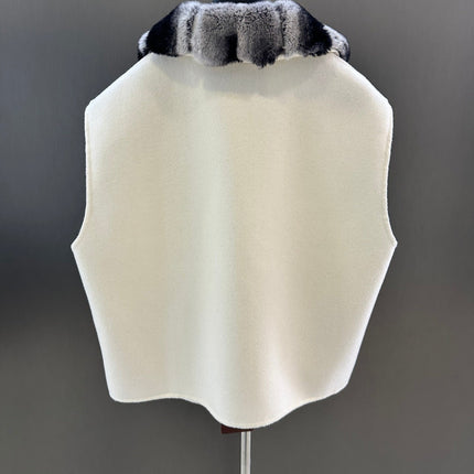 LP 26S FUR-COLLAR VEST 594