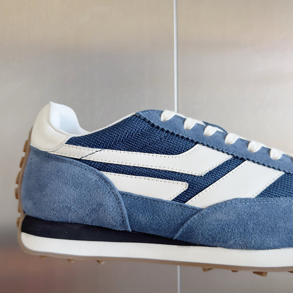 TOM FORD 26S SNEAKERS IN BLUE SUEDE