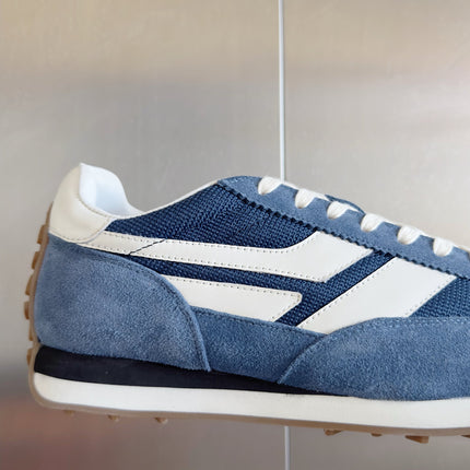 TOM FORD 26S SNEAKERS IN BLUE SUEDE