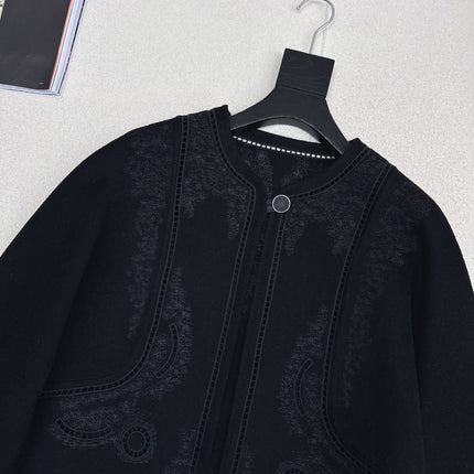 HERMES 25S SHORT CASHMERE COAT 193