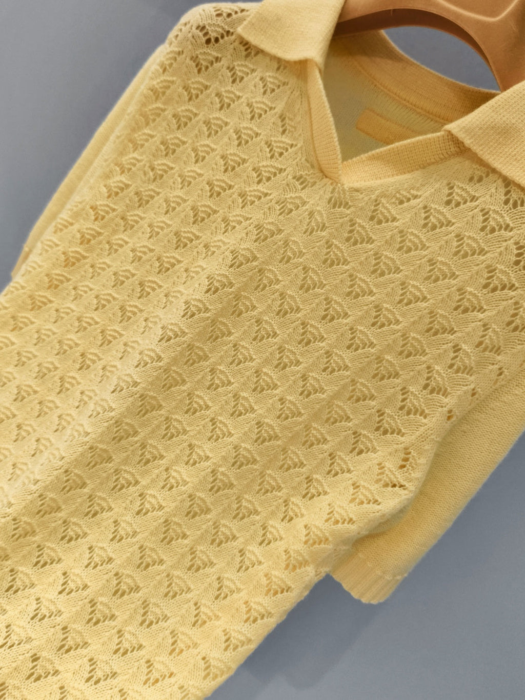 MIUMIU 26S KNITTED POLO SHIRT 882