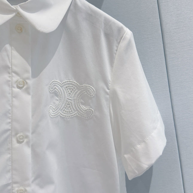 CELINE 26S SHORT-SLEEVE SHIRT 415