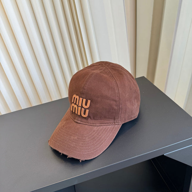 MIUMIU 26S BASEBALL CAP 339458