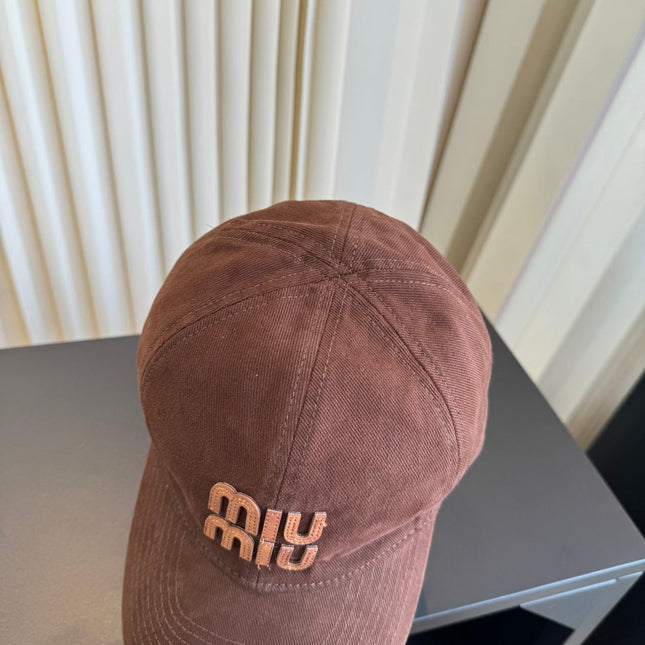 MIUMIU 26S BASEBALL CAP 342243