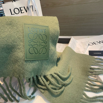 LOEWE 26S SCARF 200 IN WOOL MOHAIR 142601