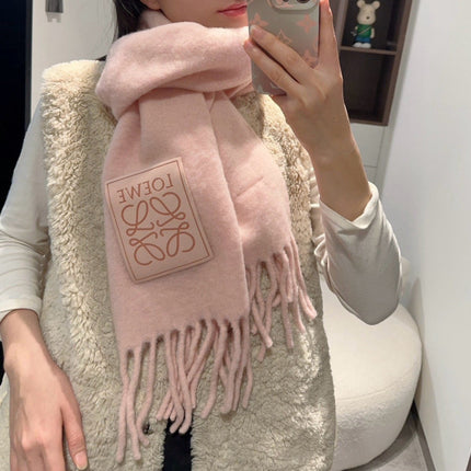 LOEWE 26S SCARF 200 IN WOOL MOHAIR 142602