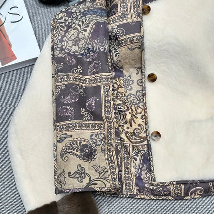 HERMES 25S REVERSIBLE FUR JACKET 473