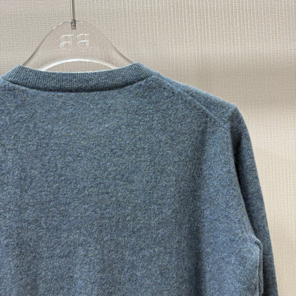 LORO PIANA 26S ROUND-NECK KNIT CARDIGAN 874