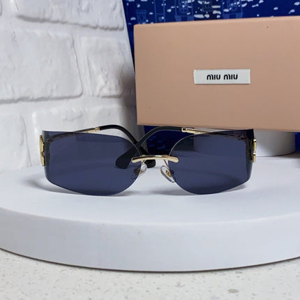 MIUMIU 26S SHIELD FRAME IN METAL 436119