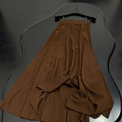LORO PIANA 26S KNIT CARDIGAN & MAXI SKIRT SET 871