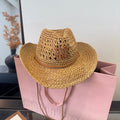 MIUMIU STRAW COWBOY HAT STYLE 17