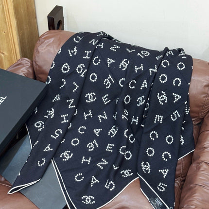 CHANEL 25S SCARF 135 CM IN CASHMERE SILK 943694